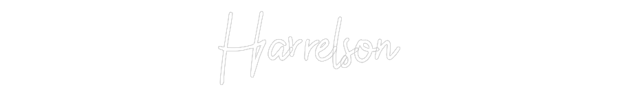 Custom Neon: Harrelson