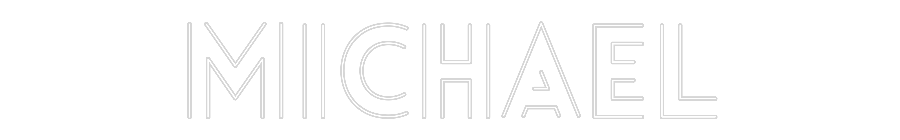 Custom Neon: Michael
