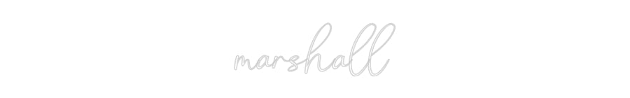 Custom Neon: marshall
