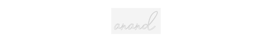 Custom Neon: anand