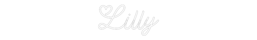 Custom Neon: Lilly