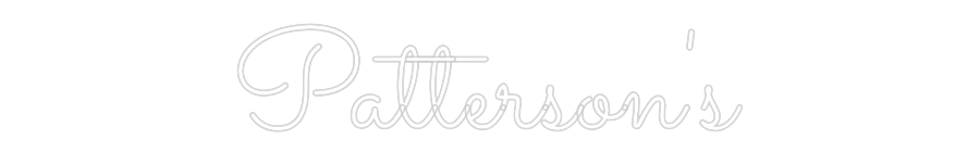 Custom Neon: Patterson's
