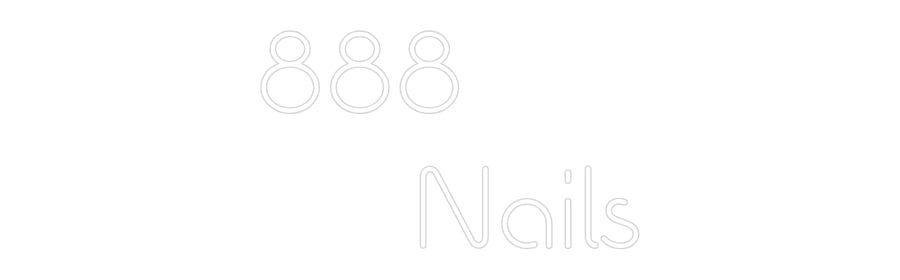 Custom Neon: 888
Nails