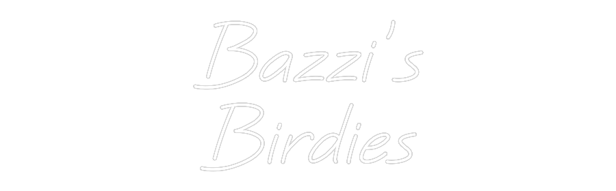 Custom Neon: Bazzi’s
Bird...