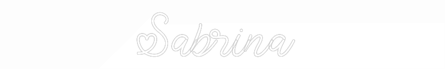 Custom Neon: Sabrina