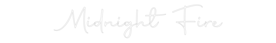 Custom Neon: Midnight Fire