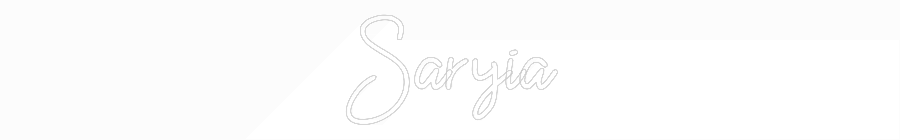 Custom Neon: Saryia