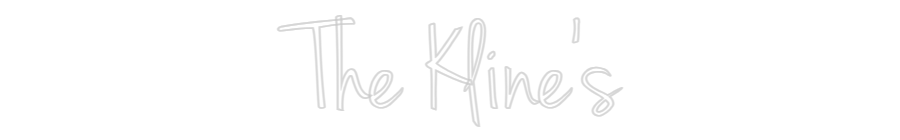 Custom Neon: The Kline's