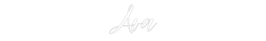 Custom Neon: Ava