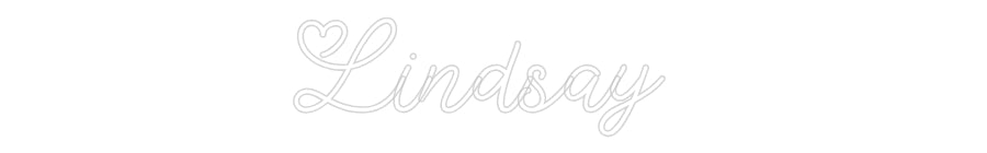 Custom Neon: Lindsay