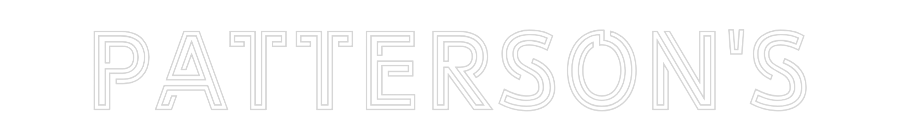 Custom Neon: Patterson's