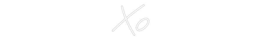 Custom Neon: Xo