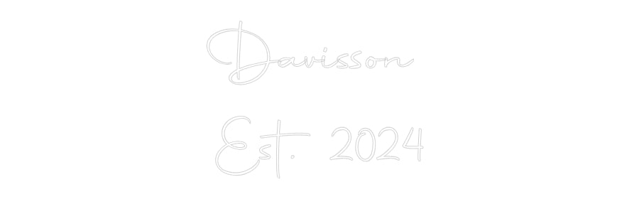 Custom Neon: Davisson
Es...