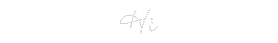 Custom Neon: Hi