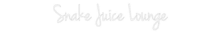 Custom Neon: Snake Juice L...