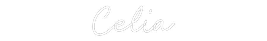 Custom Neon: Celia