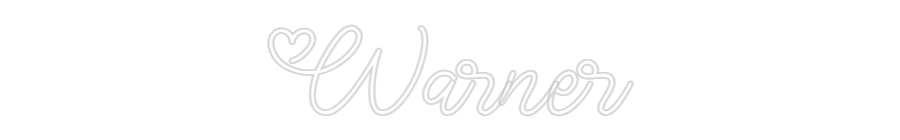 Custom Neon: Warner