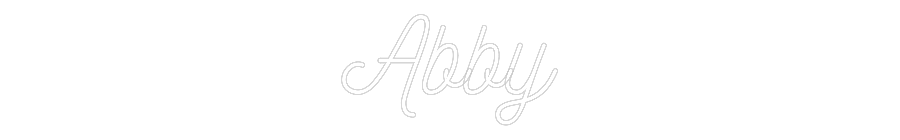 Custom Neon: Abby