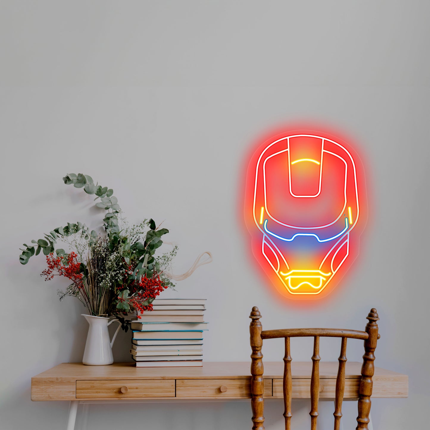 Iron Man Neon Sign