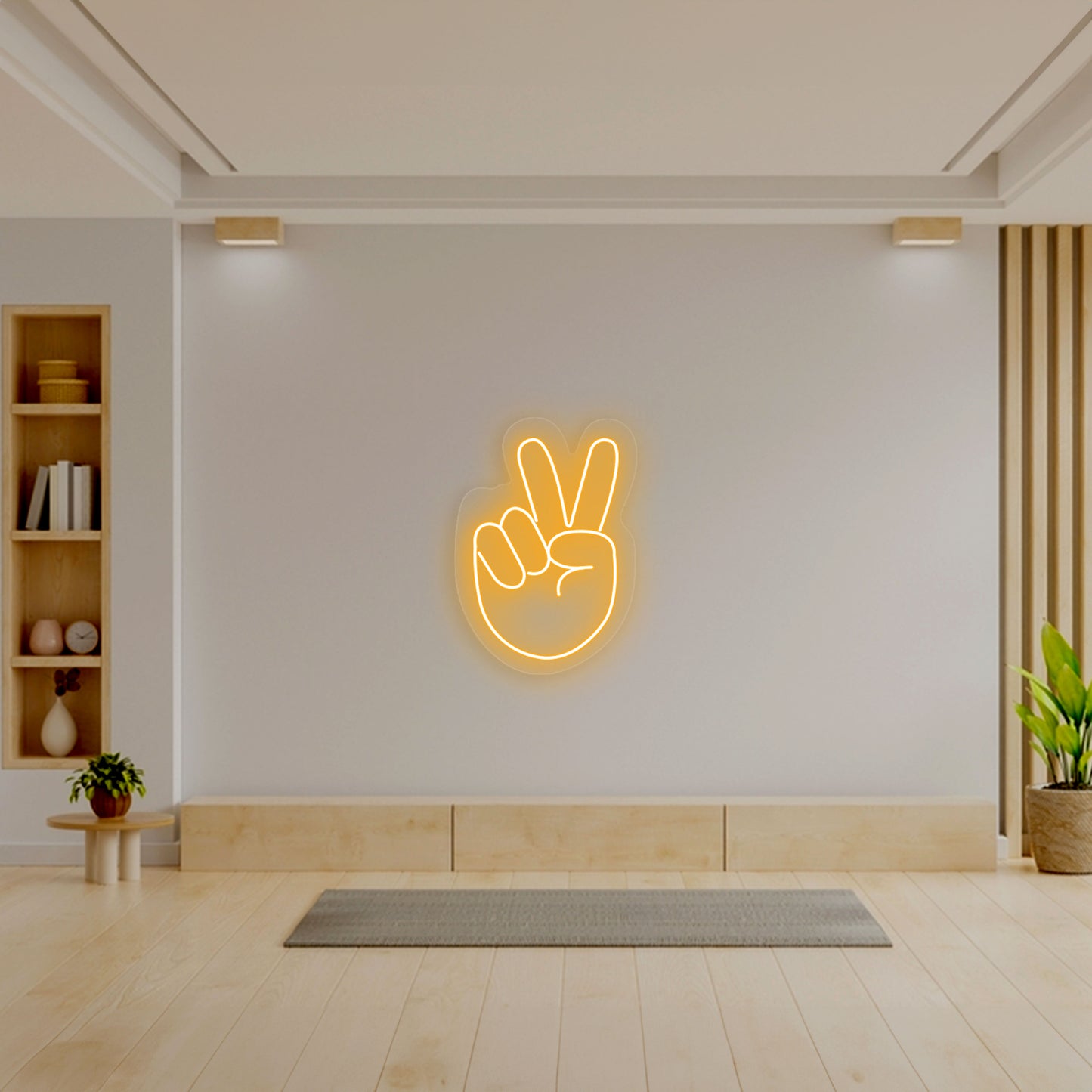 Peace Neon Sign