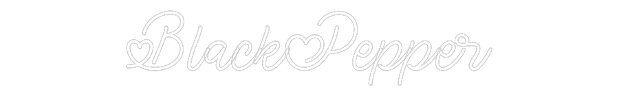 Custom Neon: BlackPepper