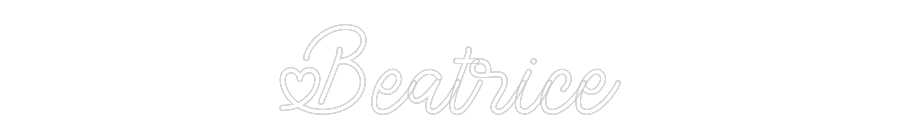 Custom Neon: Beatrice