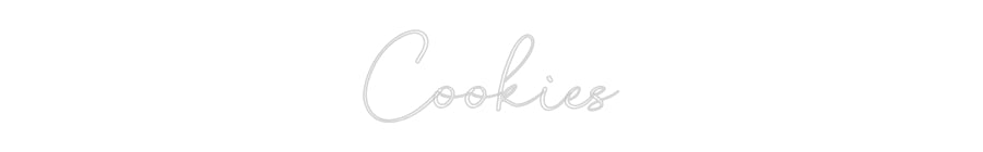 Custom Neon: Cookies