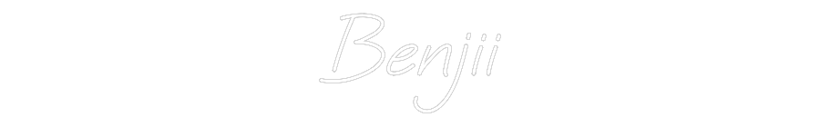 Custom Neon: Benjii