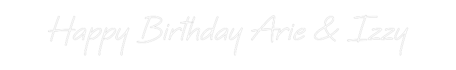 Custom Neon: Happy Birthda...
