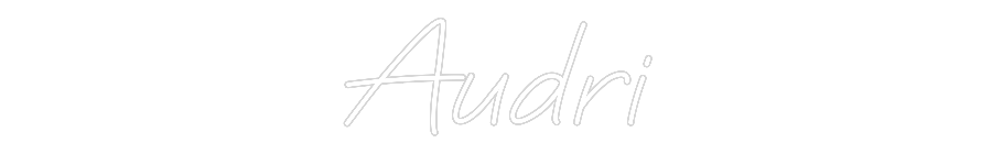 Custom Neon: Audri