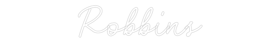 Custom Neon: Robbins