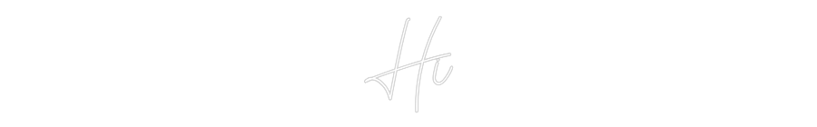 Custom Neon: Hi
