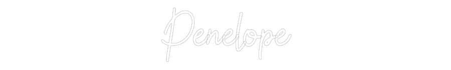 Custom Neon: Penelope