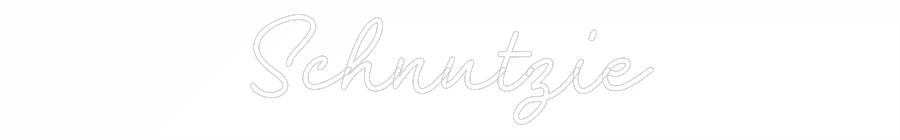 Custom Neon: Schnutzie