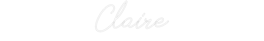 Custom Neon: Claire
