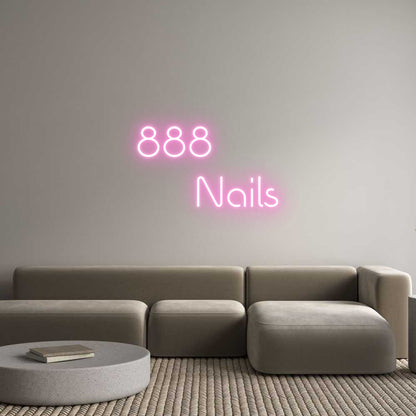 Custom Neon: 888
    Nails