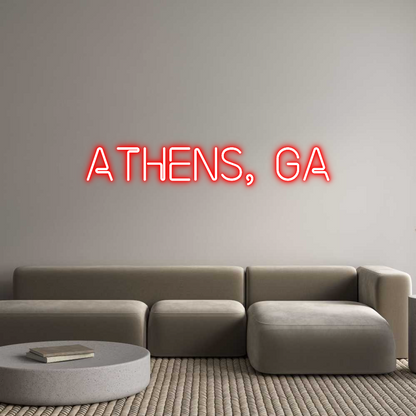 Custom Neon: Athens, GA