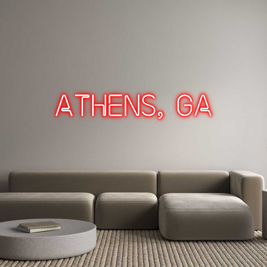 Custom Neon: Athens, GA