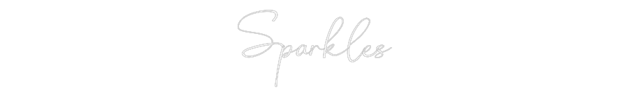 Custom Neon: Sparkles