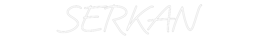 Custom Neon: SERKAN