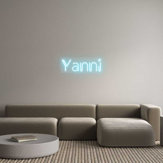 Custom Neon: Yanni