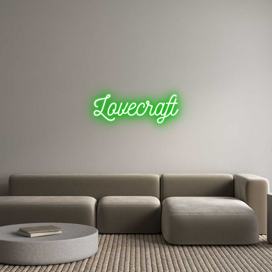 Custom Neon: Lovecraft