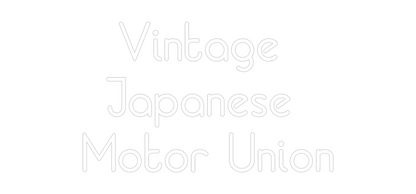 Custom Neon: Vintage 
Jap...