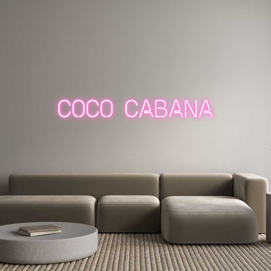 Custom Neon: Coco Cabana