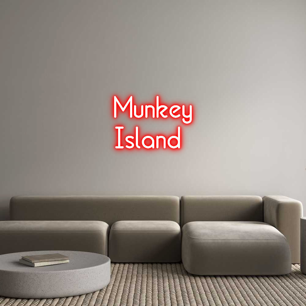 Custom Neon: Munkey
Island