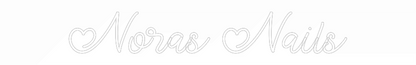 Custom Neon: Noras Nails
