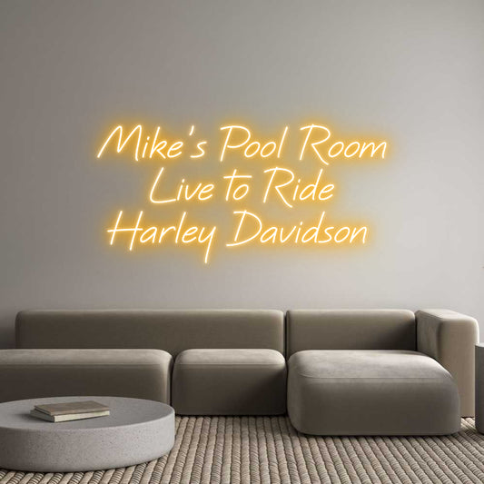 Custom Neon: Mike's Pool R...