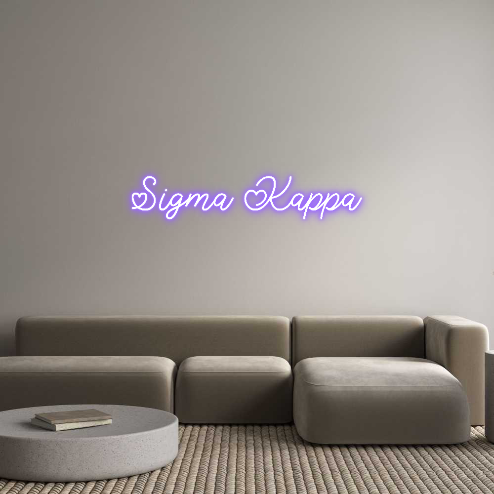 Custom Neon: Sigma Kappa