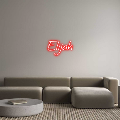 Custom Neon: Elijah