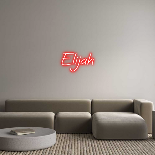 Custom Neon: Elijah